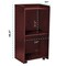 Adiroffice Wood Mobile Presentation Podium Lectern Stand with Shelves in Mahogany ADI661-07-MA-MK - alternate 6
